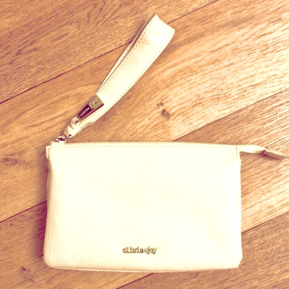Olivia+joy Blush pink clutch
